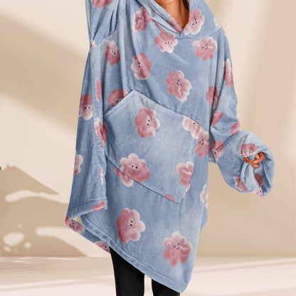 Pink Cloud Soft Oversized Hoodie